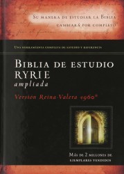 Biblia de estudio Ryrie ampliada