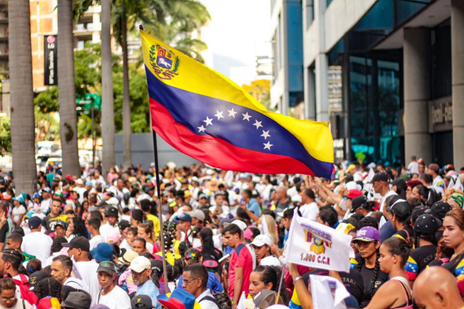 Cristianos evangélicos venezolanos marchan por Jesús